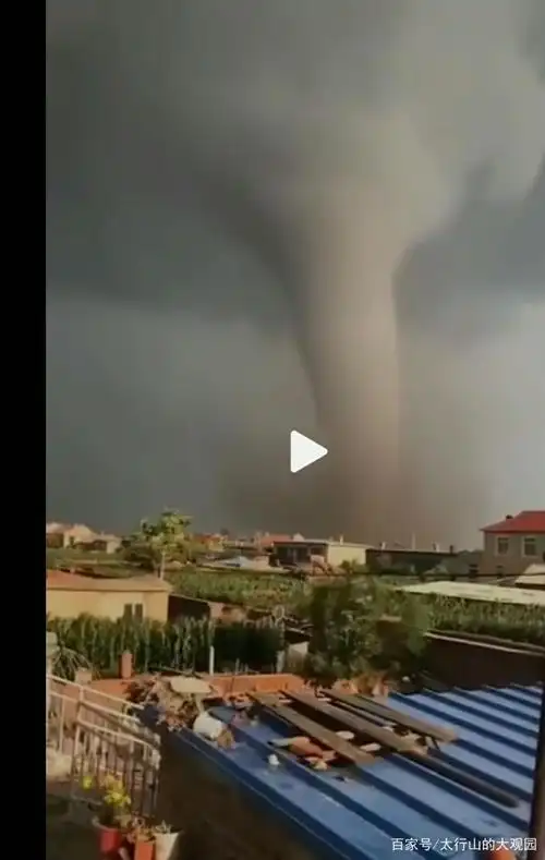 辽宁开原被龙卷风搞了一个突袭,今年灾难怎会如此之多