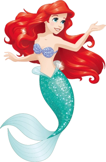 卡通美人鱼
