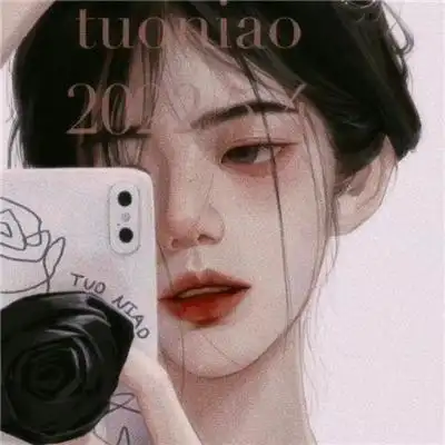 酷酷好看的手绘风最靓最新女头像 超火不易撞的动漫手绘酷拽女头_女生