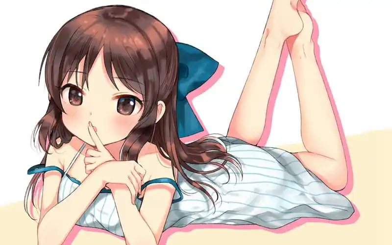 可爱萌系的动漫萝莉桌面壁纸_卡通动漫_壁纸下载_美桌网