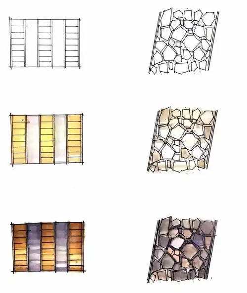 干货分享铺装的手绘表现