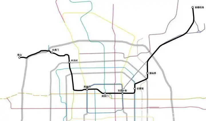 神秘的地铁——北京地铁3号线