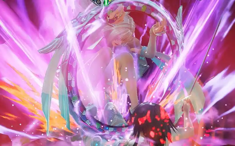 灵魂能力6女角色部分爆气大招演示视频不一样的畅快感