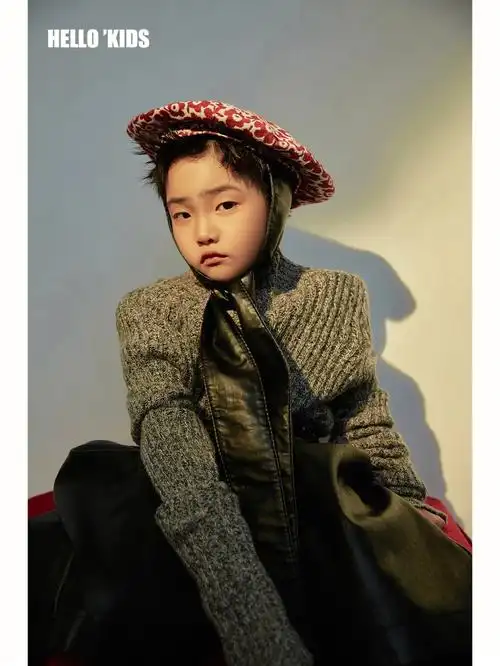 儿童模卡潮童写真艺术照