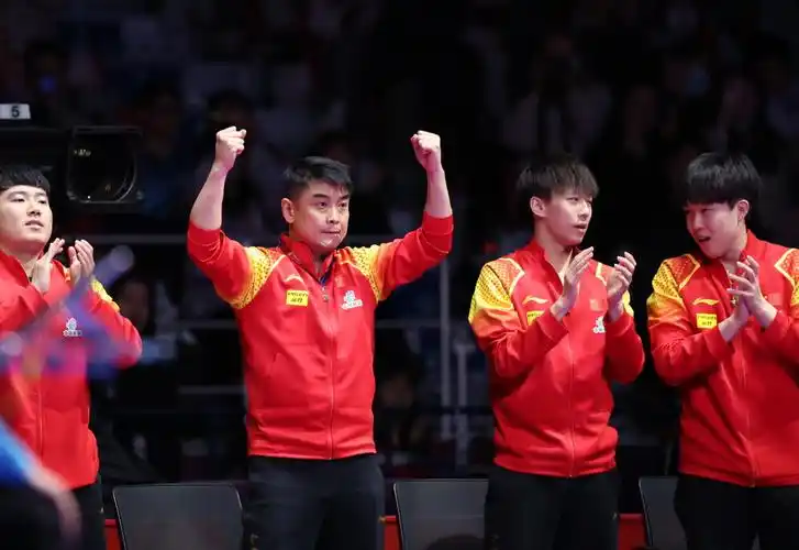 乒乓球中国男团晋级四强5