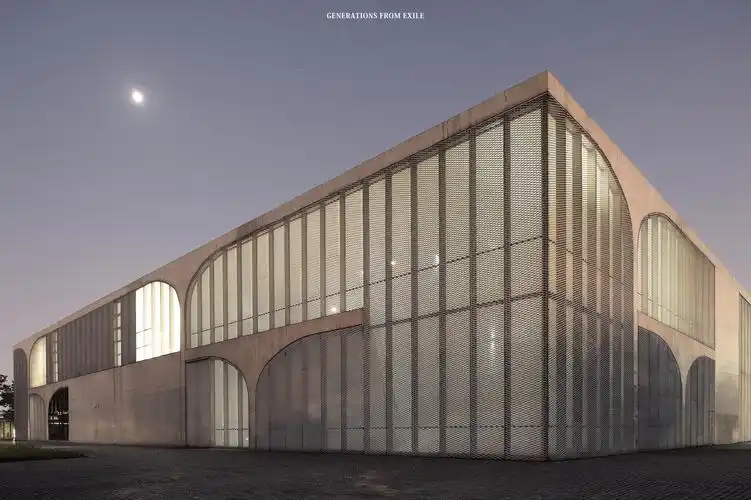 台风中的龙美术馆|摄影|环境/建筑|眼中人 - 原创作品 - 站酷 (zcool)