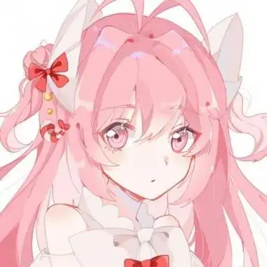 二次元女生头像粉色系高清超甜的头像女粉色系动漫