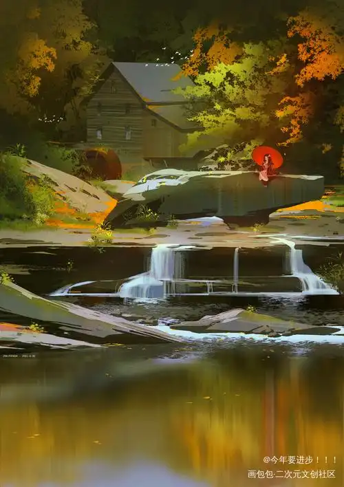 祢豆子_鬼灭之刃灶门祢豆子祢豆子场景同人壁纸绘画绘画作品