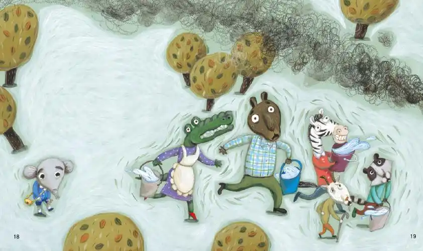 爱的陪伴——爱心故事屋《小象消防员》