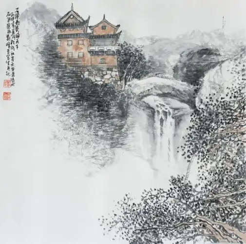 刘峰至――浙江省天台山美丽乡村写生