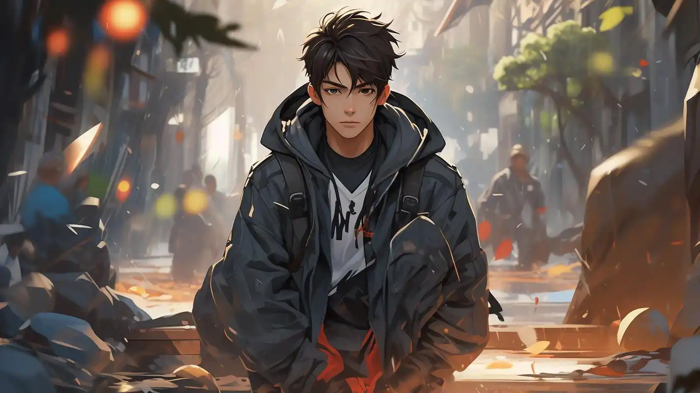 这里有一波超酷的动漫男生壁纸,让你的手机或电脑桌面瞬间充满热血与