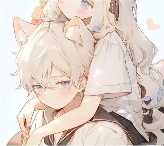 情侣头像丨超甜超可爱的卡通情头 - 知乎