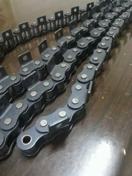 4分弯板链条