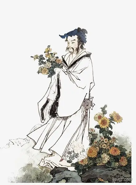古人png素材透明免抠图片装饰效果