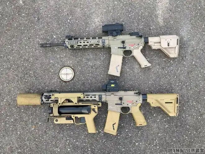 5英寸(368mm)长的枪管的hk416a7改进型,被称为g95k,已经被德国特种