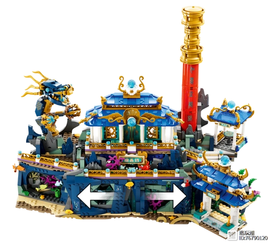 大闹东海龙宫!乐高悟空小侠系列2023年6月四款新品套装公布