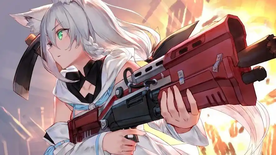 可爱的白上吹雪