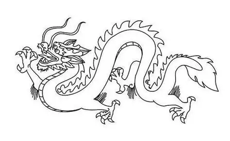 如何画腾飞的中国 strong>龙简笔画 /strong>