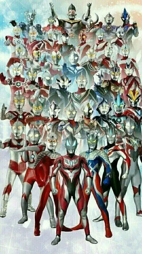 43个主流奥特曼大放送:看看你们最喜欢的是哪一个?