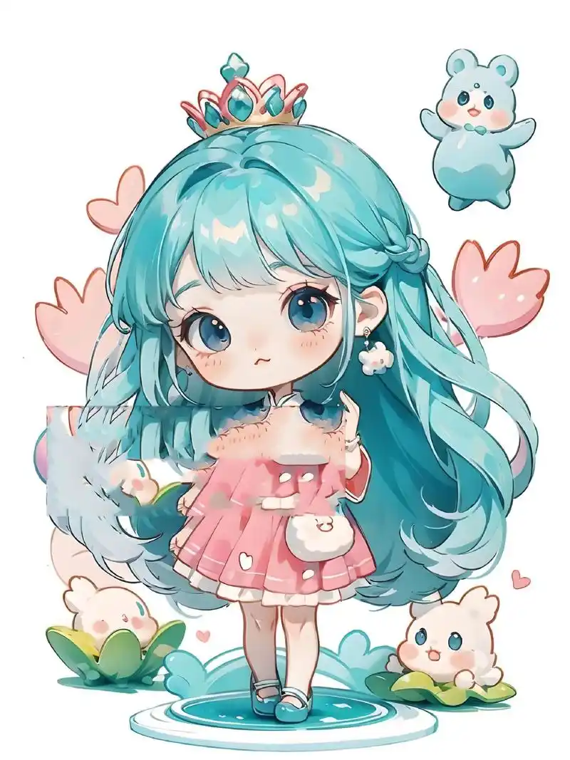 q版可爱卡通女孩 q版可爱卡通女孩