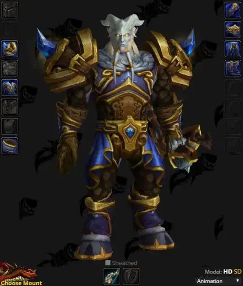 《魔兽世界》8.0光铸德莱尼幻化推荐