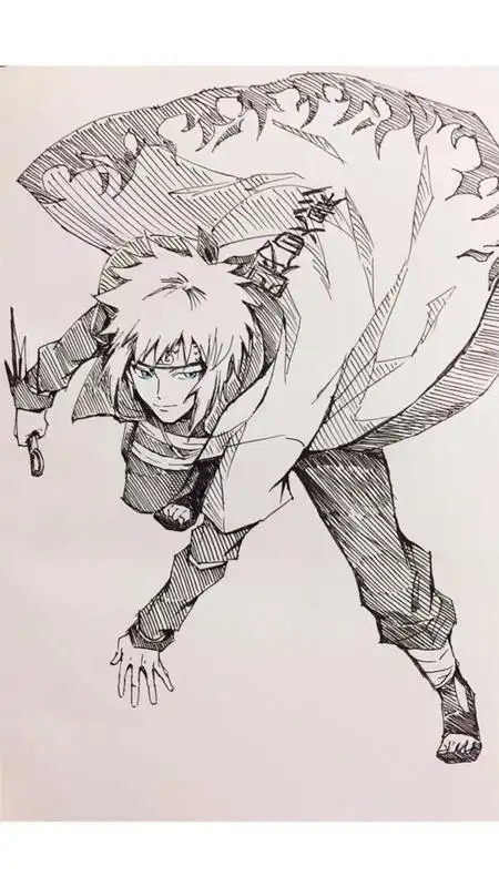 木叶的黄色闪光,四代目火影波风水门参见!