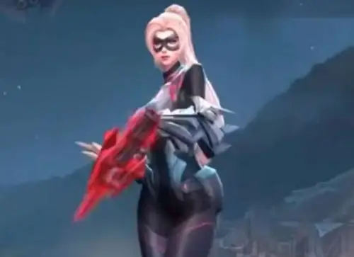 王者荣耀阿珂暗夜猫娘优化大长腿好显眼网友这才是腿精