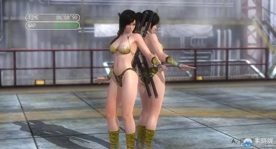 《死或生5:最后一战》日风霞&雷芳瑞秋忍者装mod[dlc版]