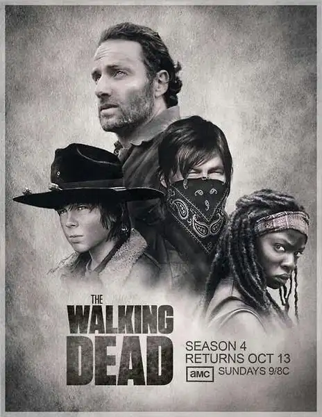 行尸走肉第四季海报