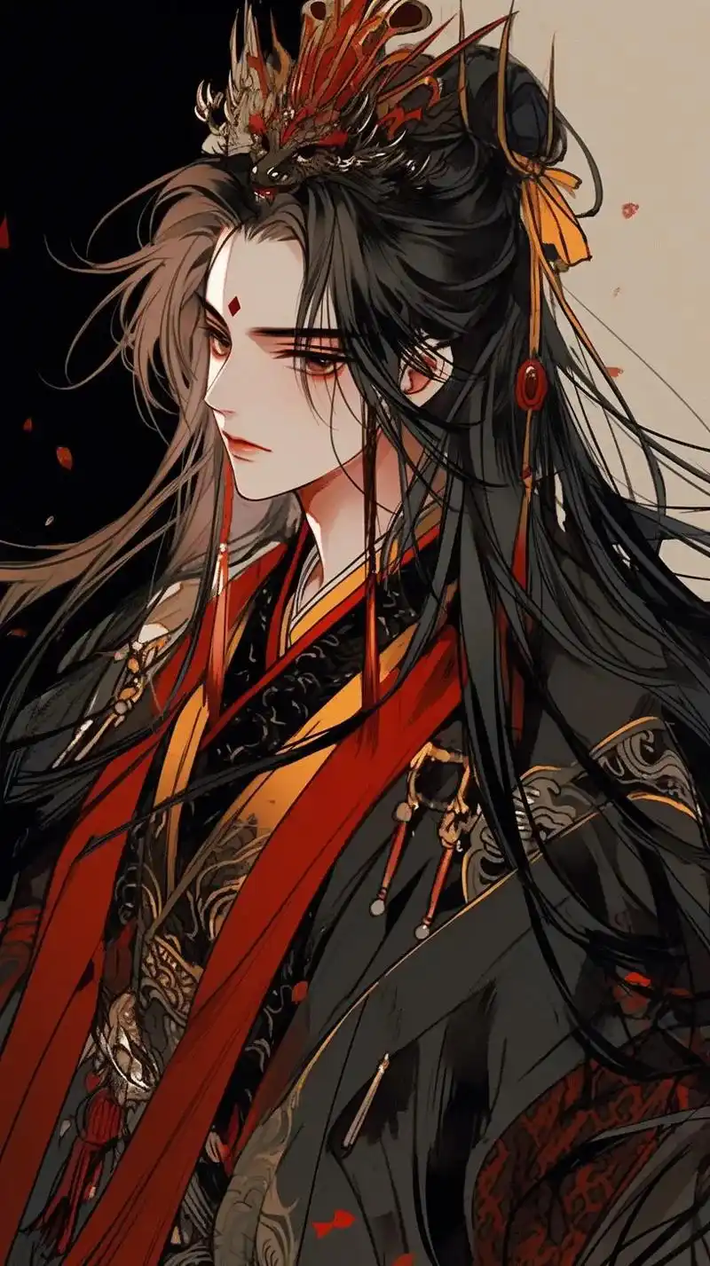 青衫烟雨客,似是故人来.#ai绘画 #邪魅古风男主 #古风头 - 抖音