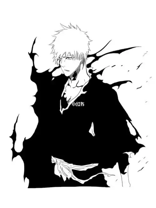 板绘丨线稿练习day6死神黑崎一护