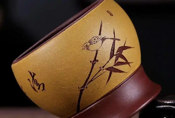 庞红俊紫砂壶作品 主人杯 黄龙山黄金段泥 180cc 品茗杯 实力派名家