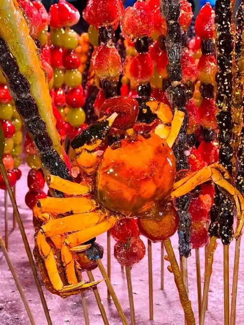 被东北的冰糖葫芦震惊到了