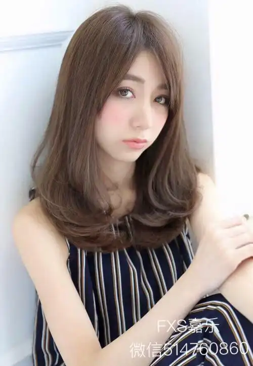 中长发内扣时尚款