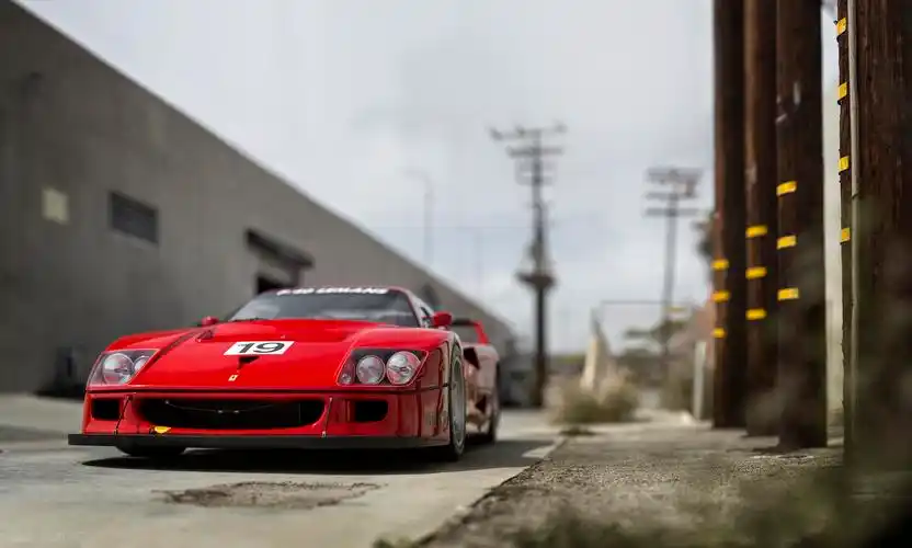 高清法拉利f40图片桌面壁纸