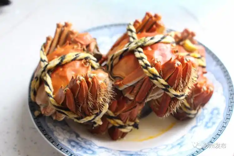 苏州阳澄湖大闸蟹今日正式上市!