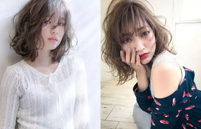 锁骨烫发型图片(锁骨烫发型图片大全)-天晟网