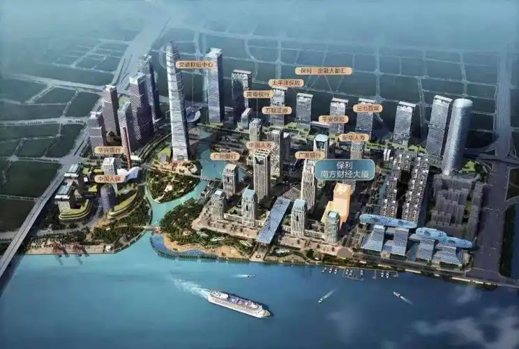 广州十四五点名金融城!保利封顶,近期再现重大进展