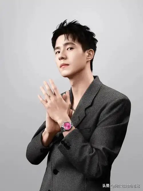 刘昊然佩戴泰格豪雅卡莱拉系列日历型腕表.