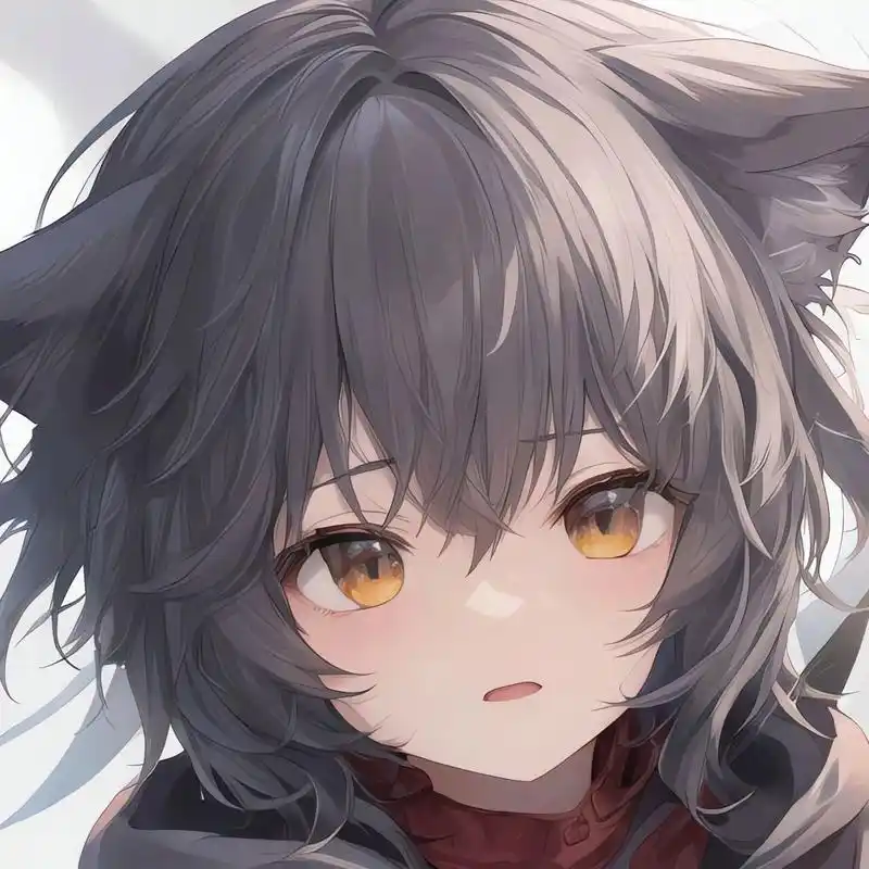 狼耳男孩头像 78可自行拿图自用 78转载请注明出处 9792止