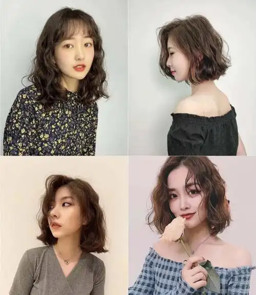 2021发型别乱剪,烫发就选卷卷烫,效果洋气又时尚