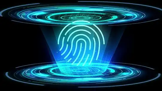 全息投影通道素材增强的现实,科学,未来技术和人们观念-未来派的3d