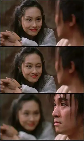 原创香港电影四美瞬间朱茵眨眼祖贤穿衣青霞喝酒张敏回头