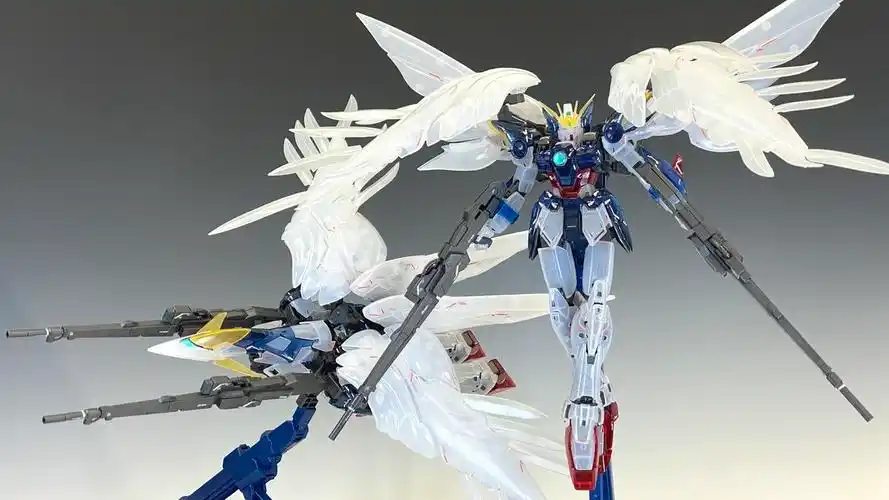 新闻资讯mg1100高达基地限定零式飞翼高达ewverka彩色透明版官博介绍