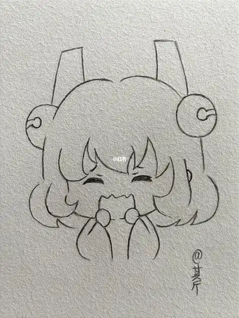 了最后涂上颜色蔡文姬简笔画你学会了吗王者荣耀q版蔡文姬简笔画彩色