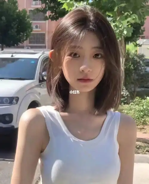 锁骨短发 初恋发型真正修饰脸型