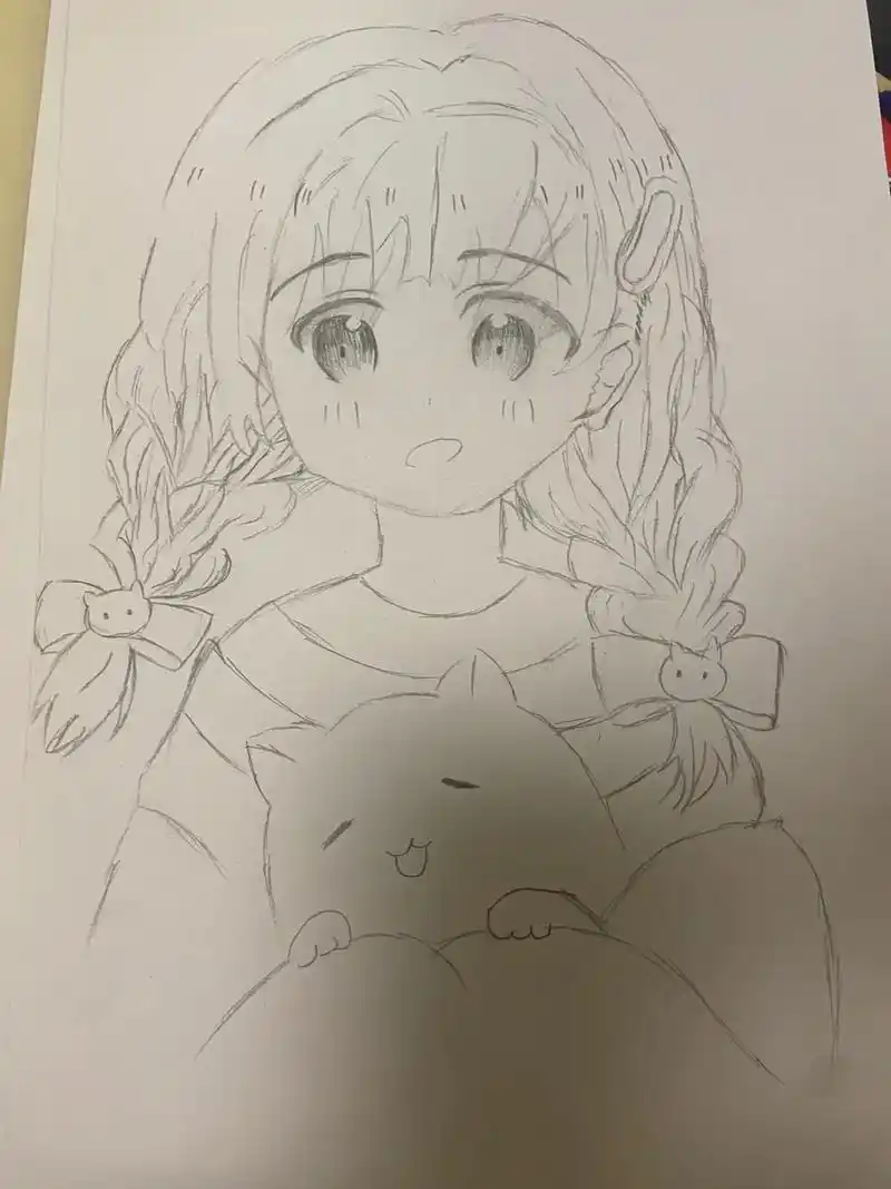 动漫手绘 #动漫人物绘画 #随手画 #手绘 #动漫人物 - 抖音