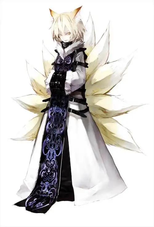 二次元头像男九尾狐