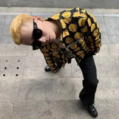 高清超酷的嘻哈男生真人头像图片