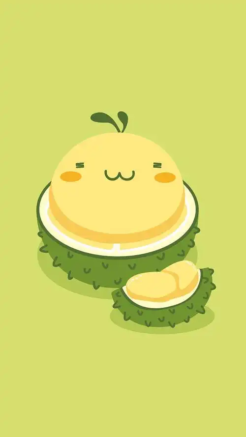 油爆叽丁榴莲壁纸